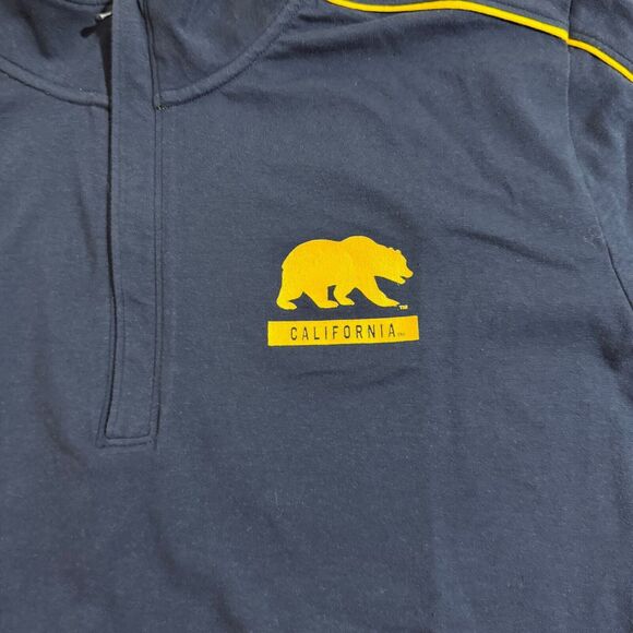 Under Armour Cali Golden Bears HeatGear Loose 1/4 Zip Mock Neck Pullover Size XL - Picture 3 of 9